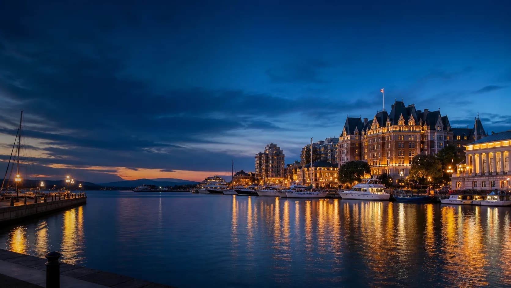 Victoria skyline for IPTV service in British Columbia