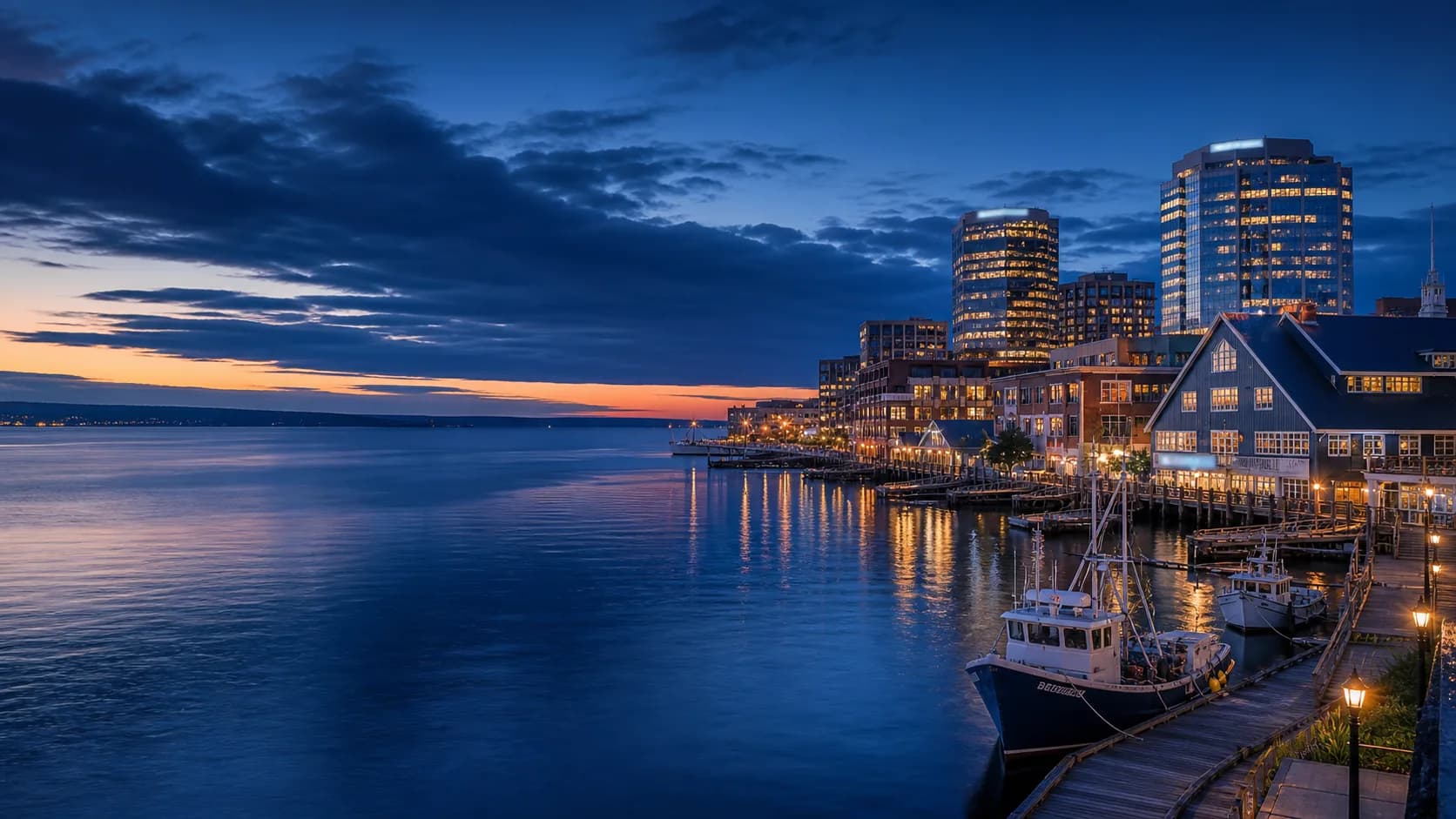 Halifax skyline for IPTV service in Nova Scotia