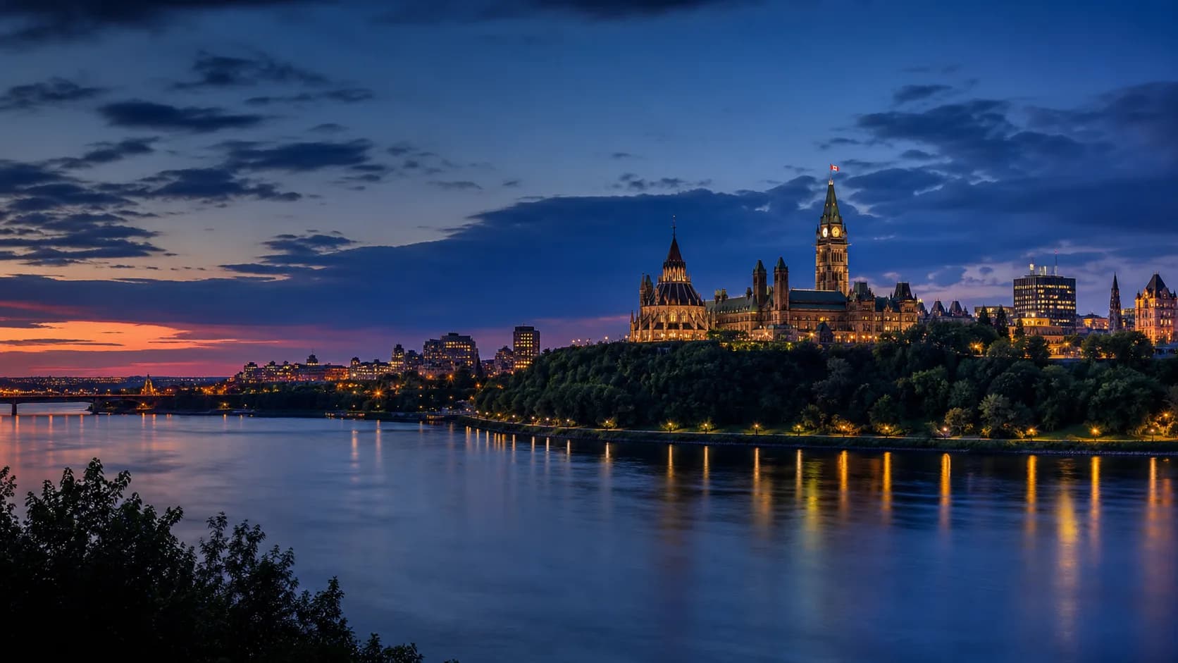 Ottawa skyline for IPTV service in Ontario